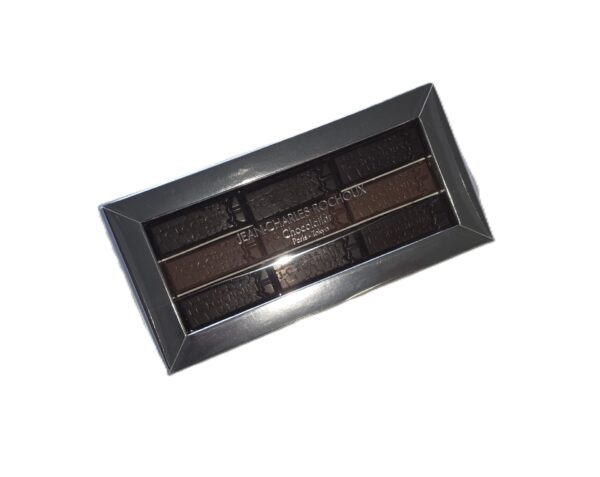 Les mini tablettes chocolat noir et lait