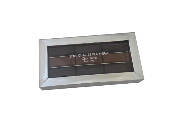 Les mini tablettes chocolat noir et lait