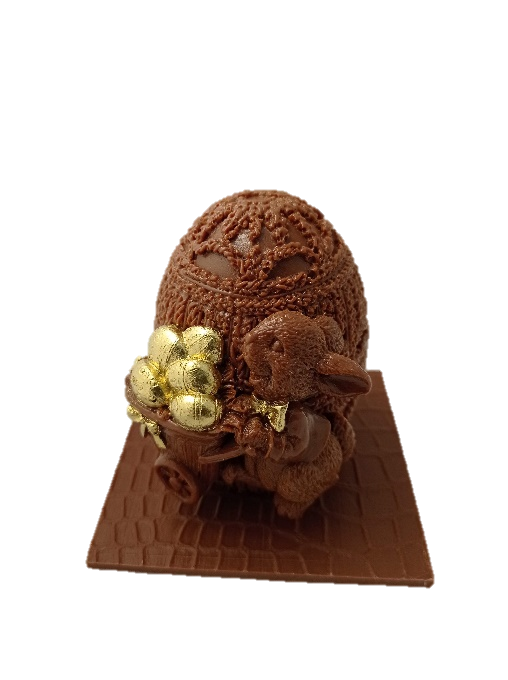 L'Œuf Baroque Noir ou Lait