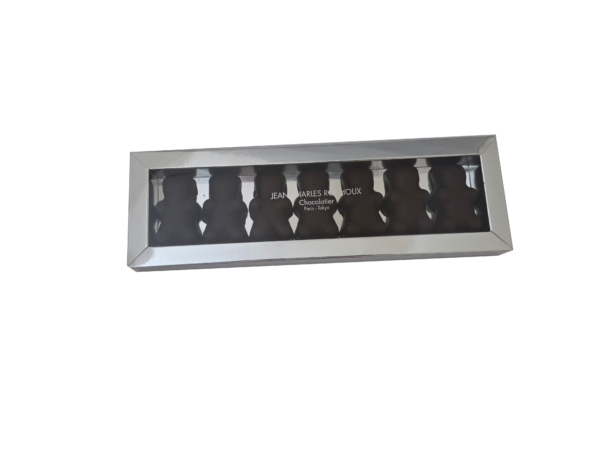 La Boite de 8 Oursons Sablés Praliné Noir